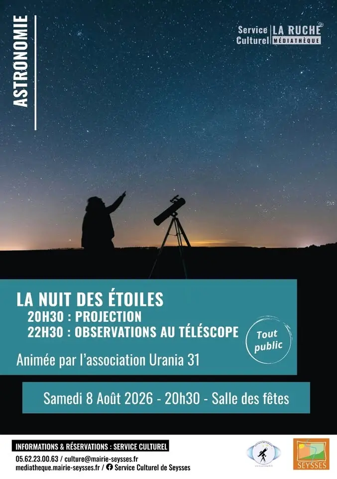 Nuit des étoiles 2026