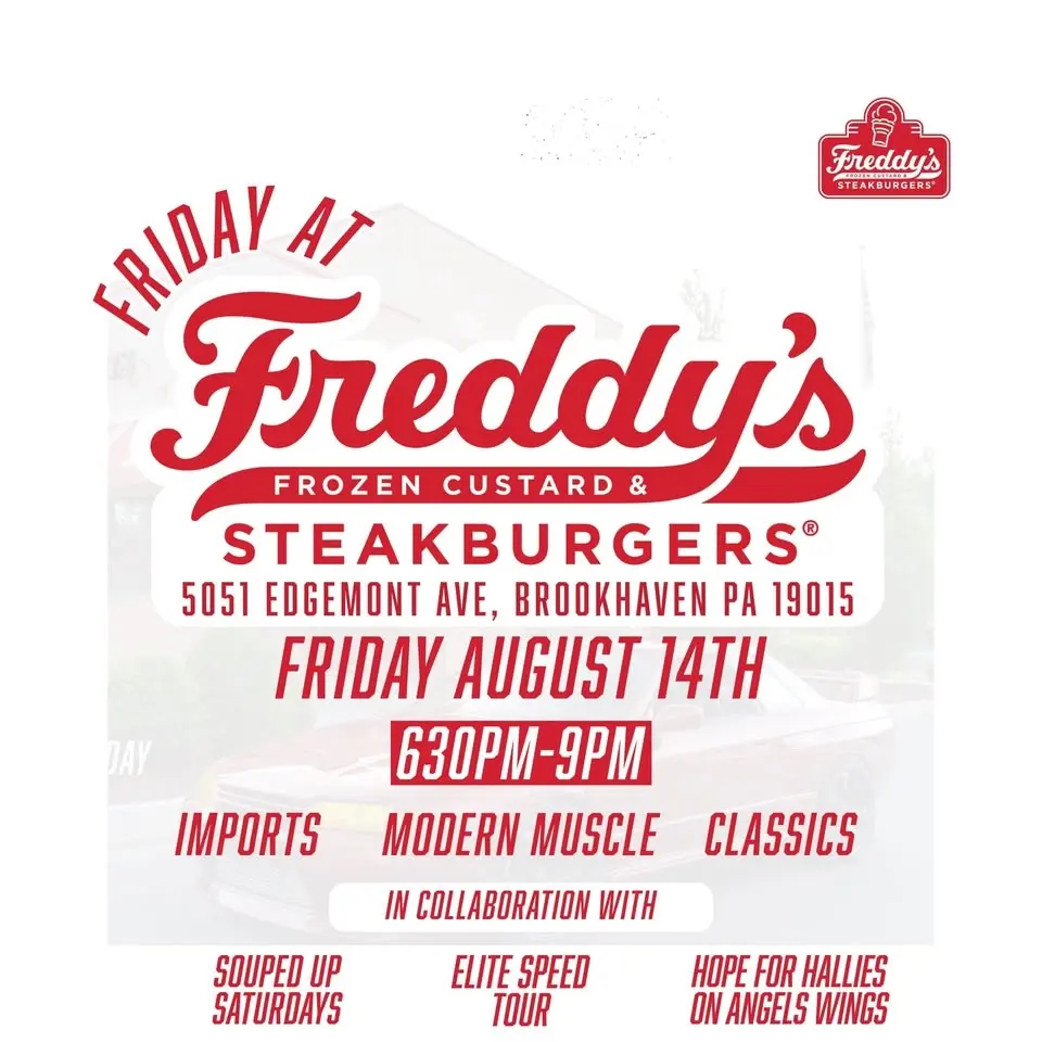Friday at Freddy’s! (Cars & Custard)
