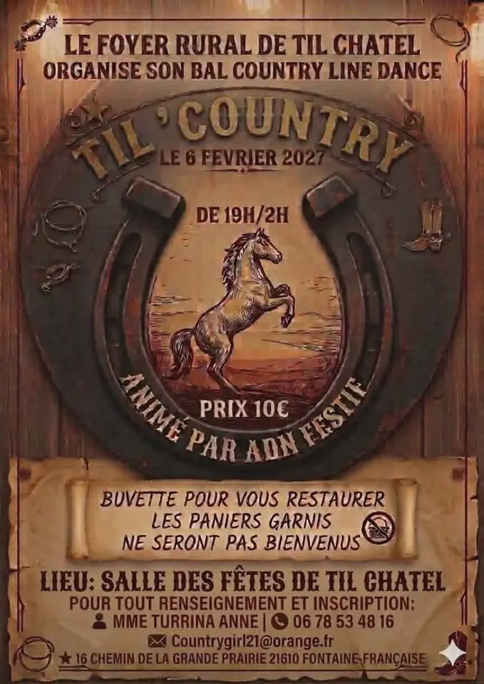 bal country line danse