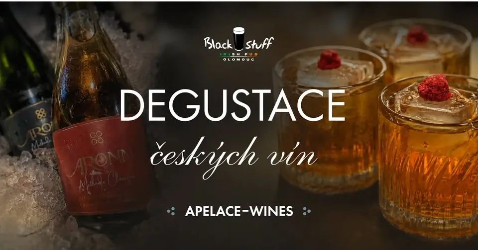 Degustace českých vín – Apelace Wines & Black Stuff