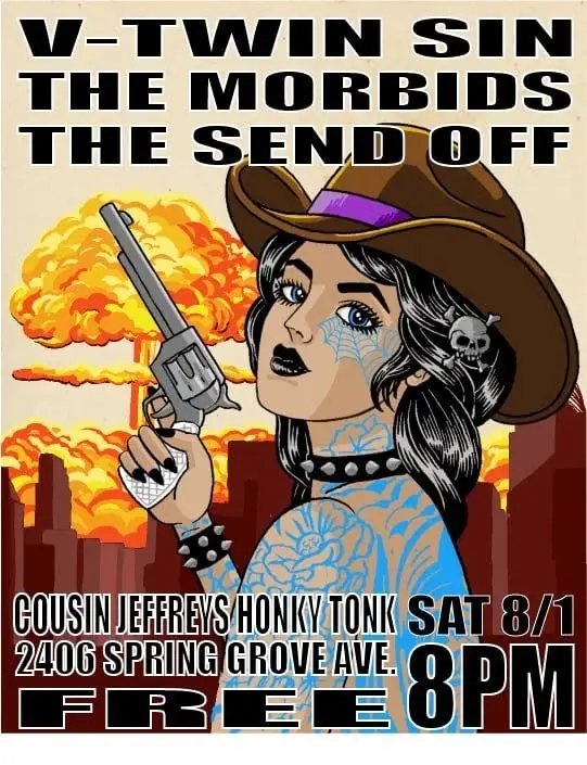 V-Twin Sin, The MORBIDS, and The Send Off