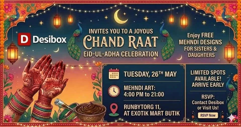 Chand Raat Mehndi Event (Celeberations with DesiBox)
