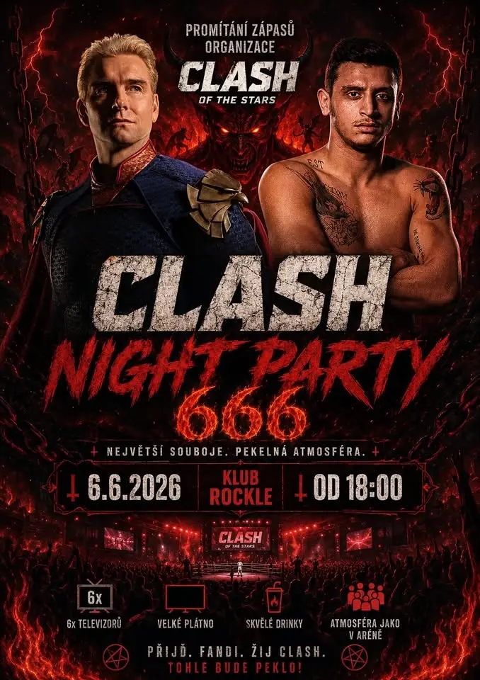🥊 CLASH NIGHT PARTY 6.6.2026 🥊