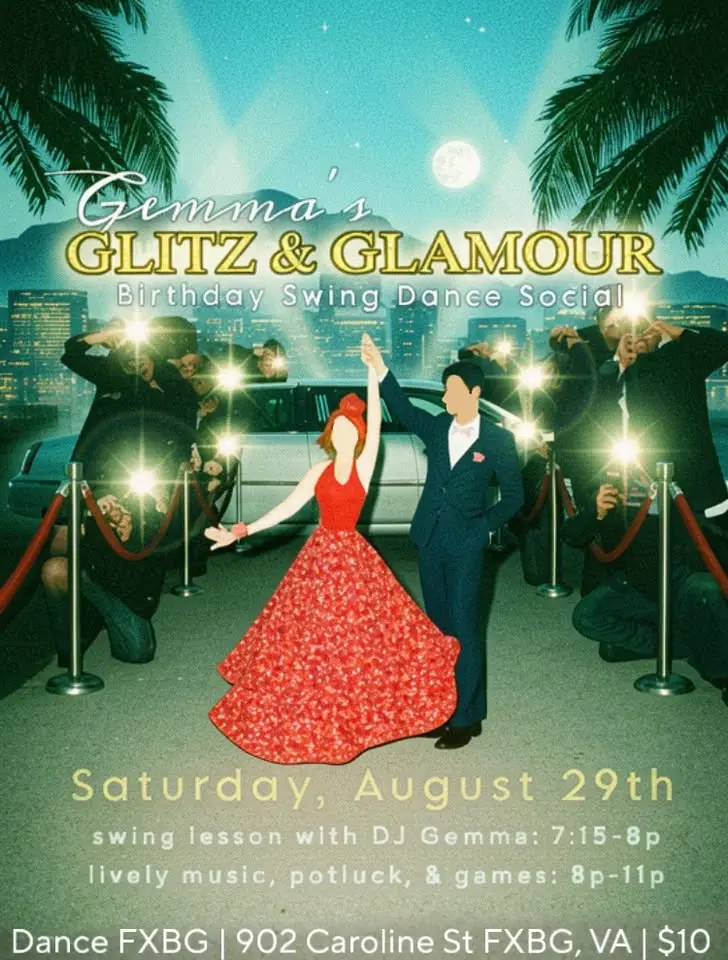 Gemma’s Glitz & Glamour Birthday Swing Dance Party!!!