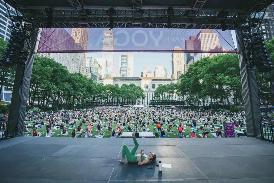 Bryant Park Yoga presented by Halara with Instructor Kim Copeland