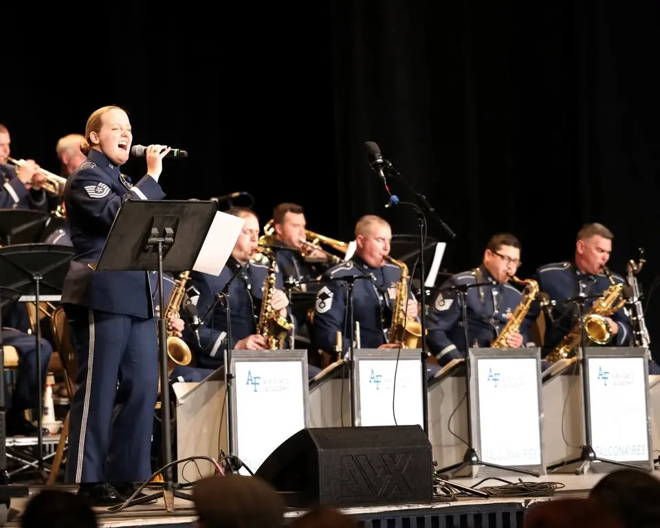 Jazz in the Garden featuring the US Air Force Academy Falconaires