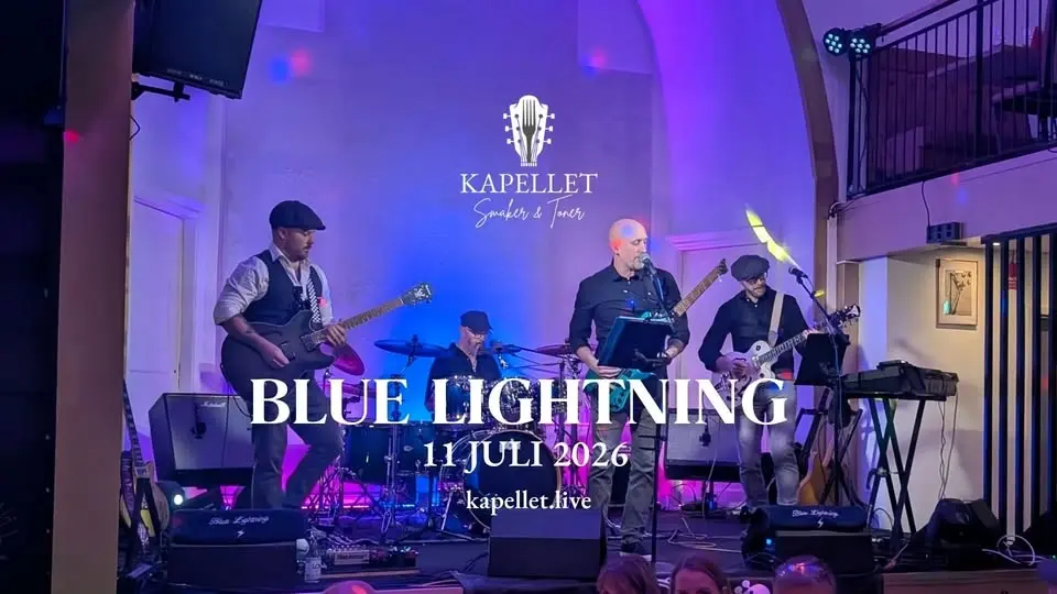 Blue Lightning live på Kapellet