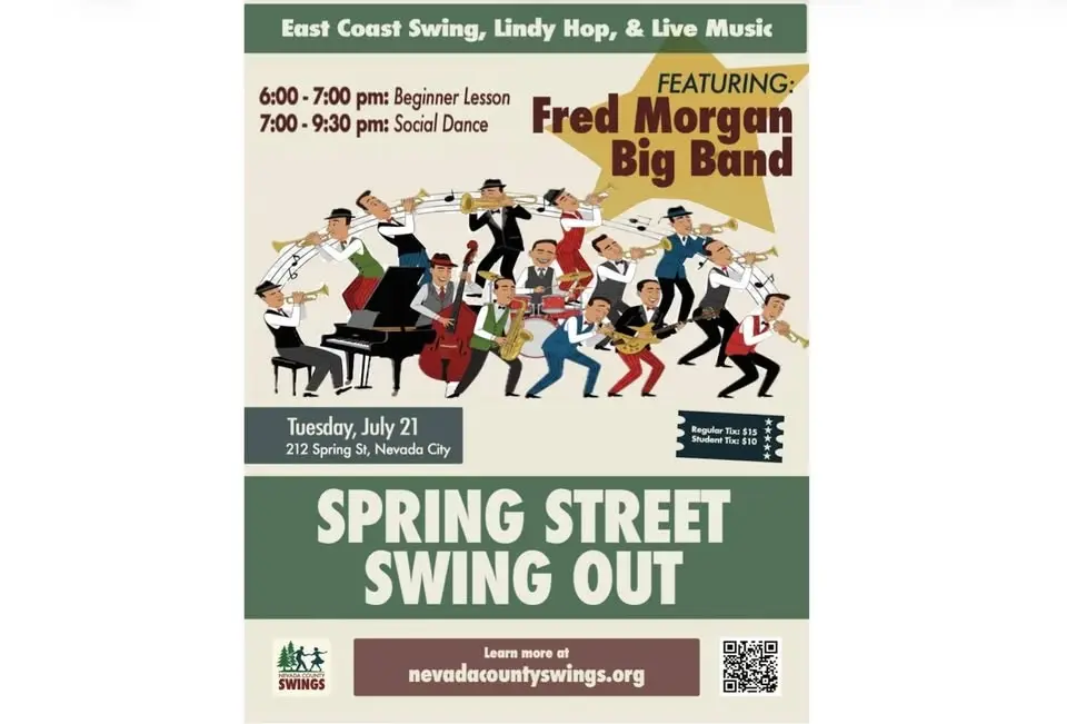 Spring Street Swingout-  Featuring the Fred Morgan Big Band