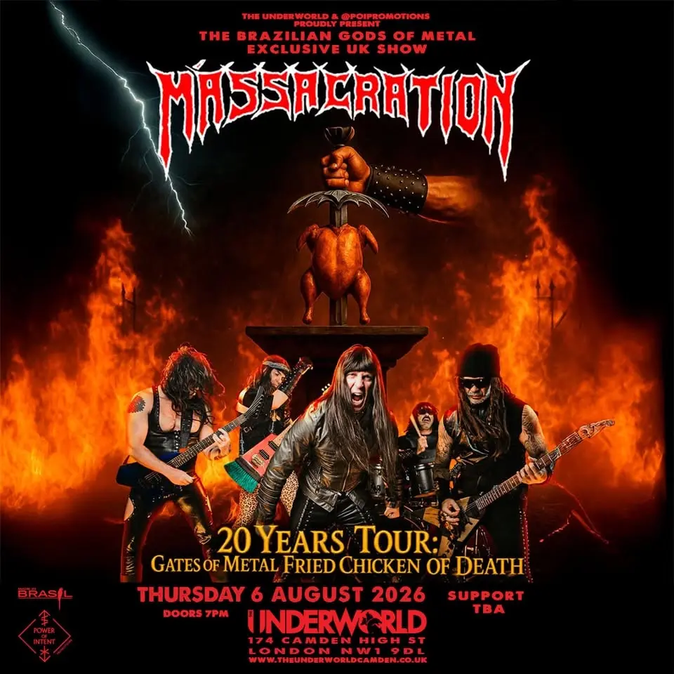 MASSACRATION at The Underworld - London