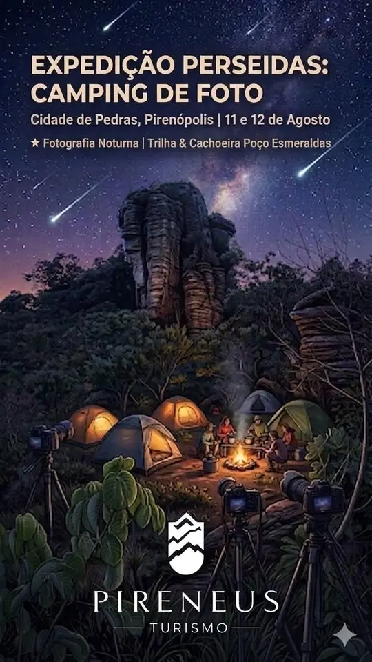 Expedição Perseidas -Cidade de Pedras 