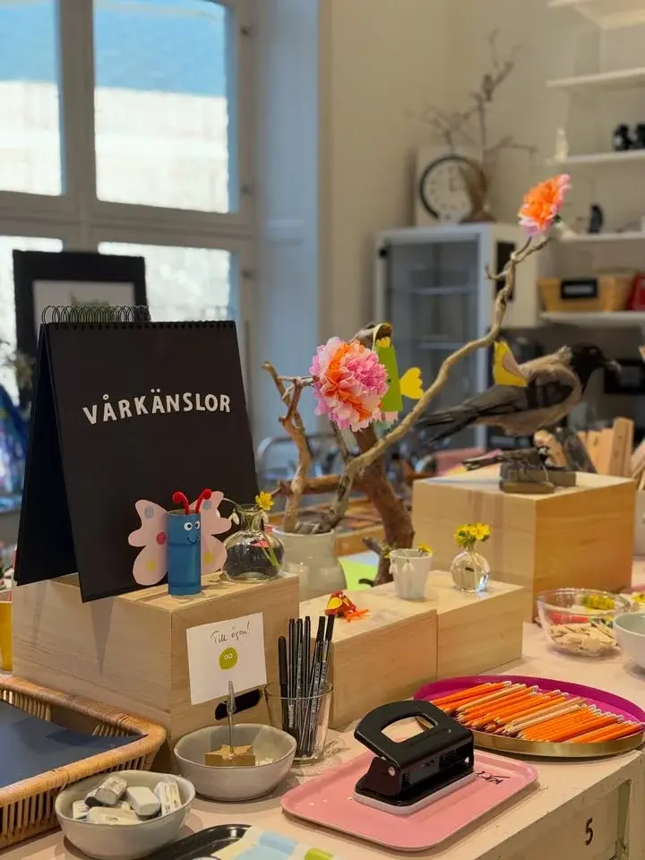 Skapa i Labbet - måla, rita och inspireras av våren!