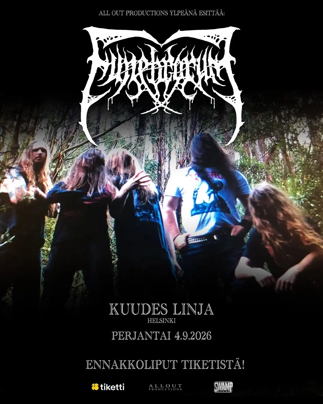 Funebrarum (USA) W/ Support | Kuudes Linja