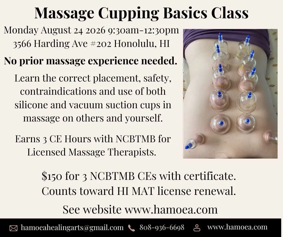 Massage cupping basics