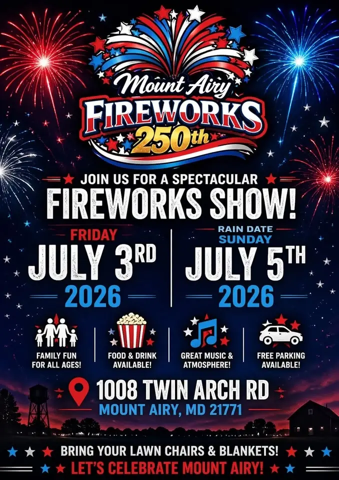 Mount Airy Fireworks