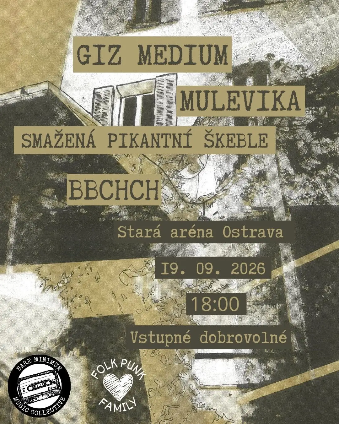 Giz Medium + Mulevika + Smažená Pikantní Škeble + BBCHCH