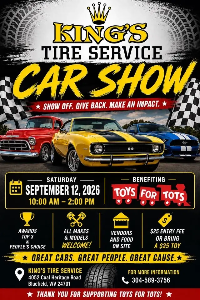 Toys for Tots Car Show