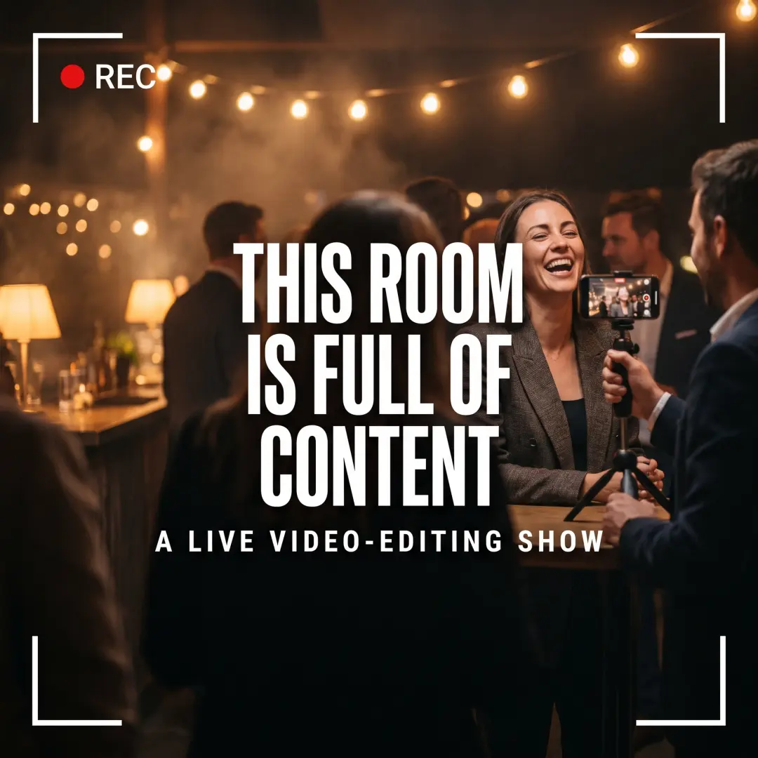 Voices of Business Mindshare: A Live Video-Editing Show