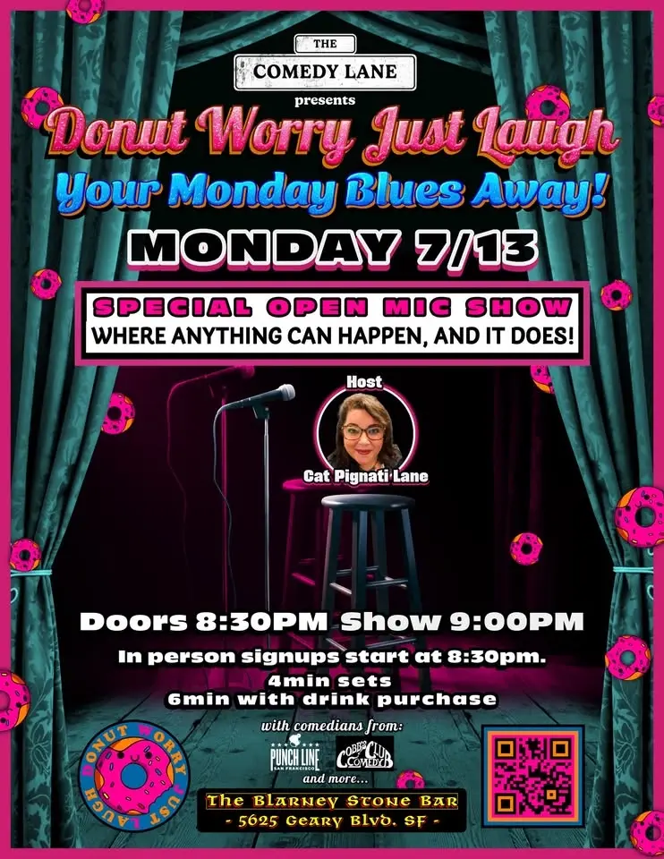 Donut Worry Just Laugh Your Monday Blues Away!