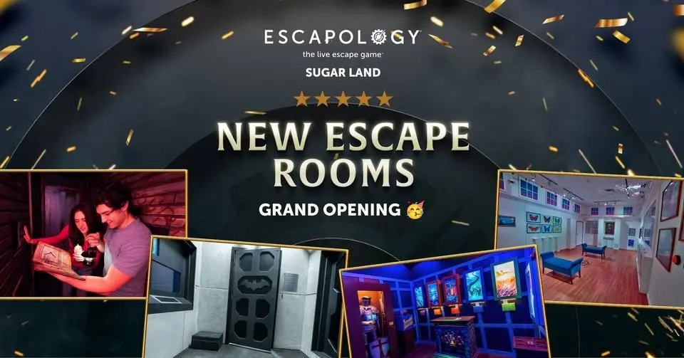 Escapology Sugar Land Grand Opening 