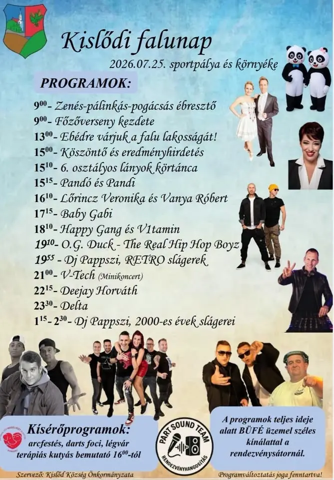 KISLŐDI FALUNAP