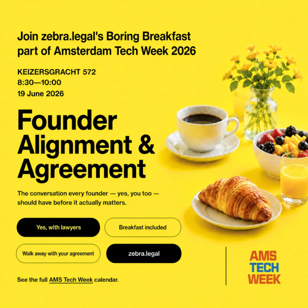 Join zebra.legal's Boring Breakfast