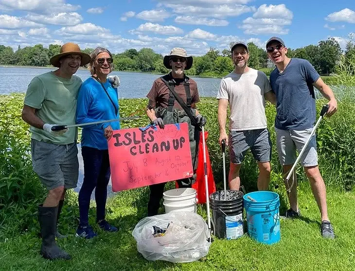 Lake of the Isles Cleanup