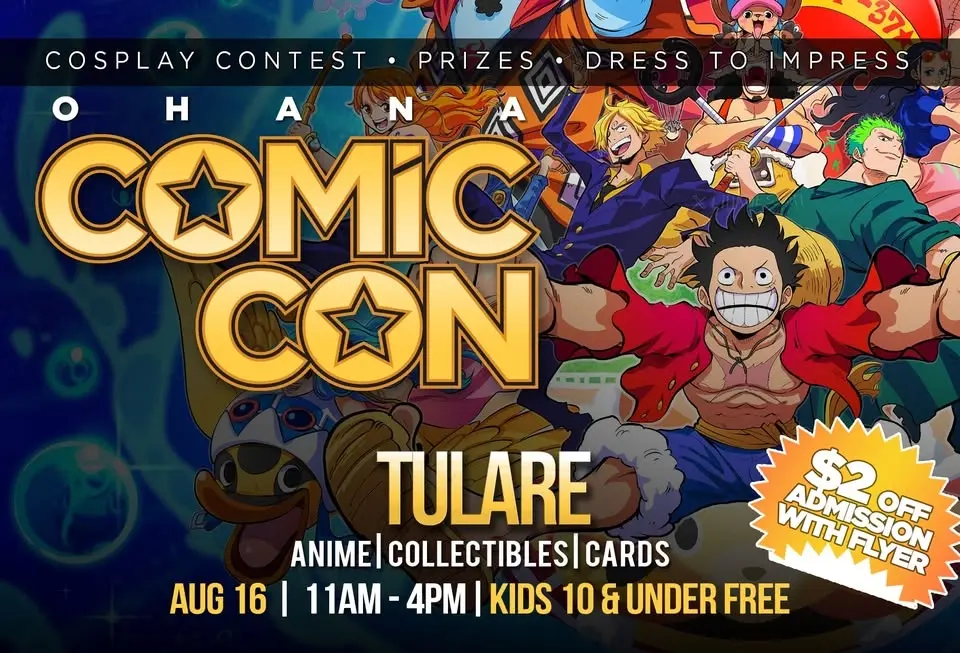 Tulare Toy-Anime-Comic Con