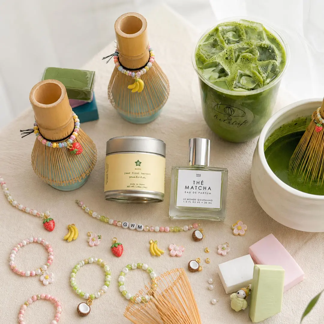 Clay Charms & Matcha Making 🍵✨