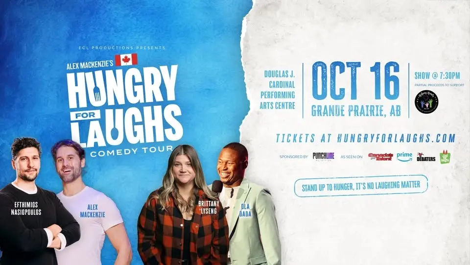Grande Prairie, AB- Hungry For Laughs Comedy Tour