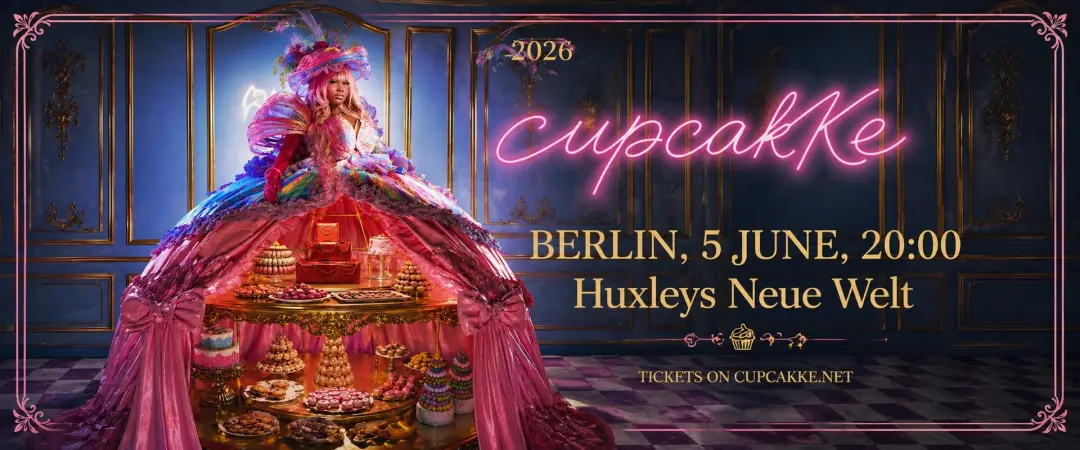 CupcakKe live at Huxleys Neue Welt, Berlin