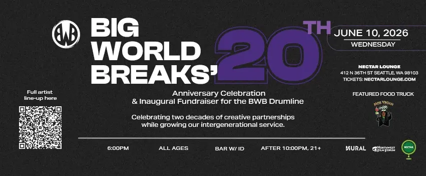 Big World Breaks 20th Anniversary Celebration
