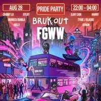 Bruk Out X Fly Girls$ Pride Warm Up Party