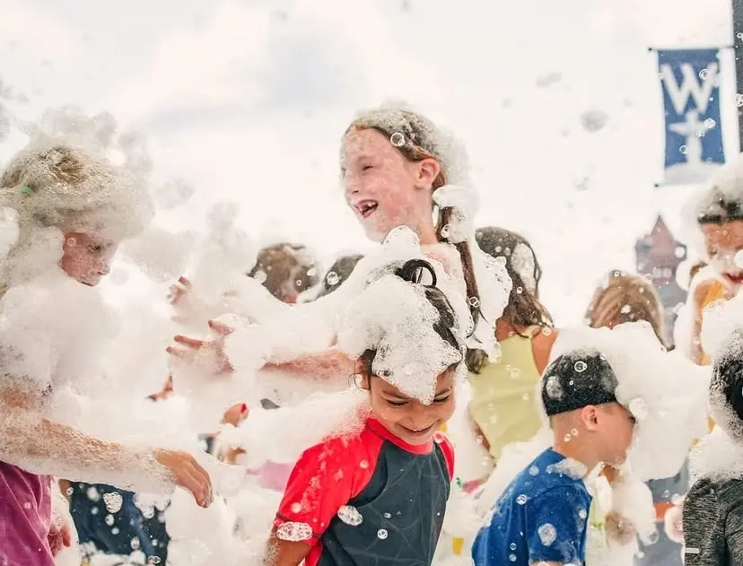 Kendra Schultz | Baird & Warner Family Fun Tent: Foam Party