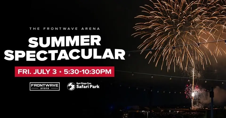 July 3rd Summer Spectacular (San Diego Zoo Safari Plaza @ Frontwave Arena)