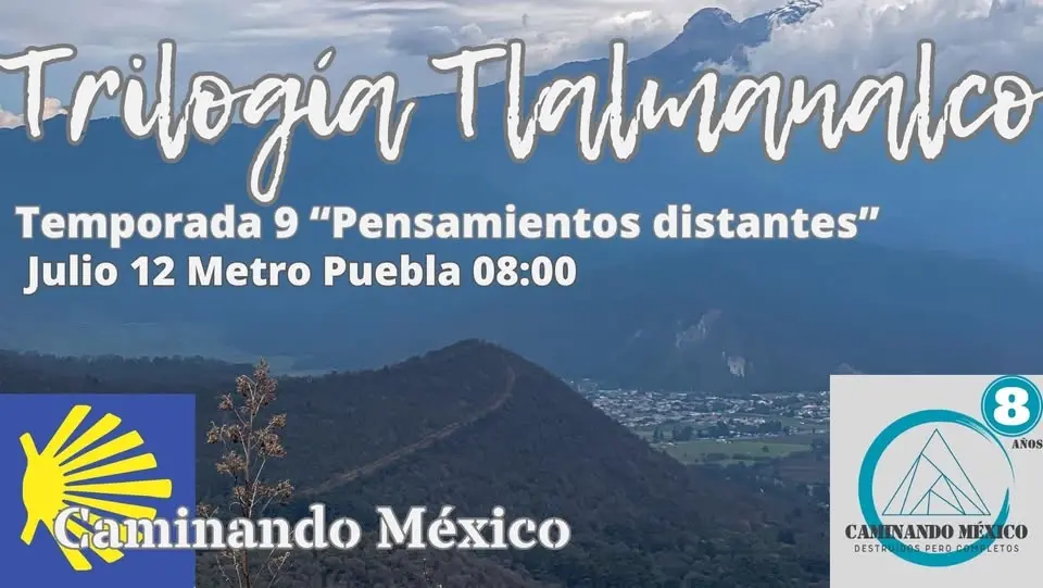 Caminata panorámica por la Trilogía de Tlalmanalco