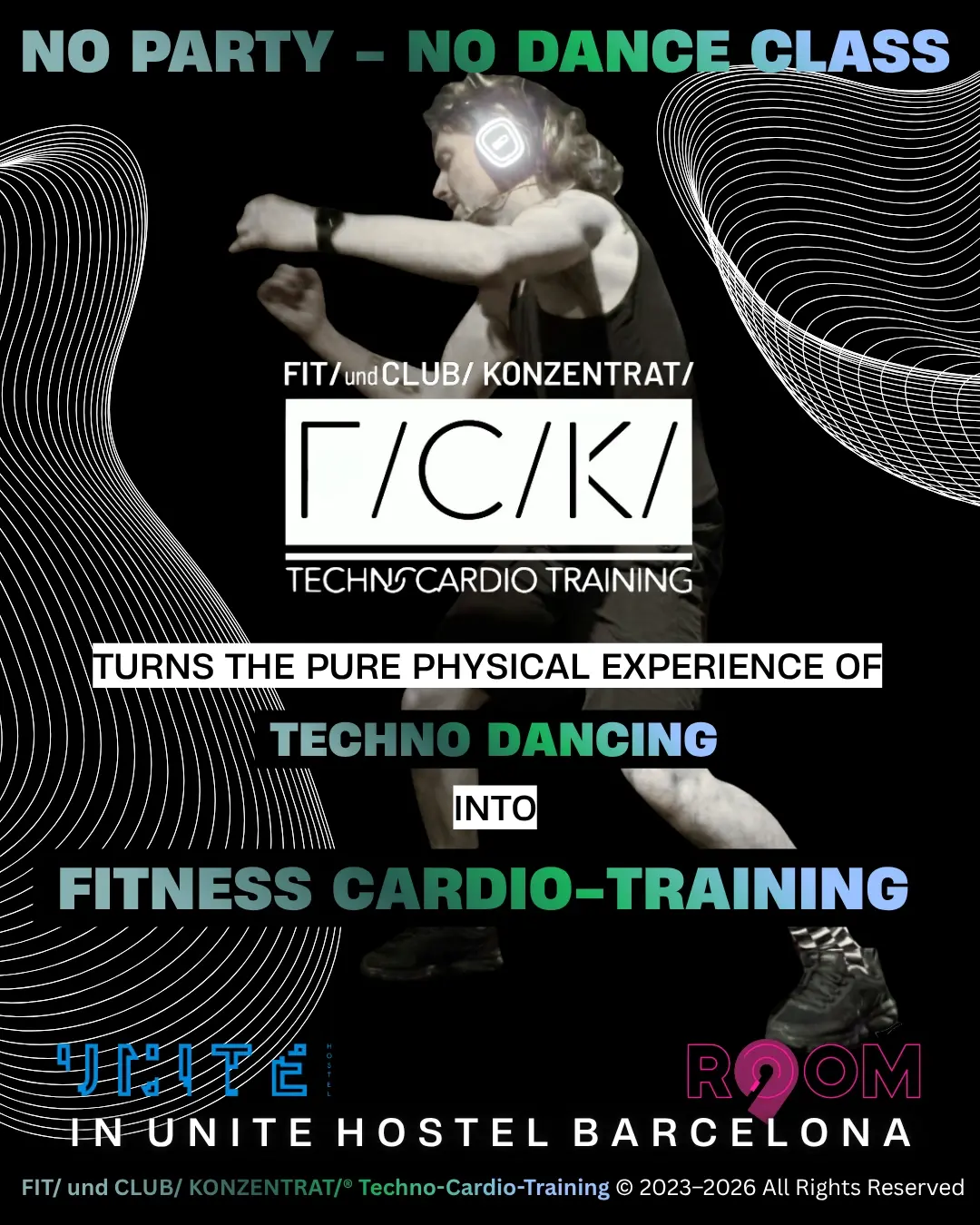FIT/ und CLUB/ KONZENTRAT/ Techno-CardioDance-Training Session
