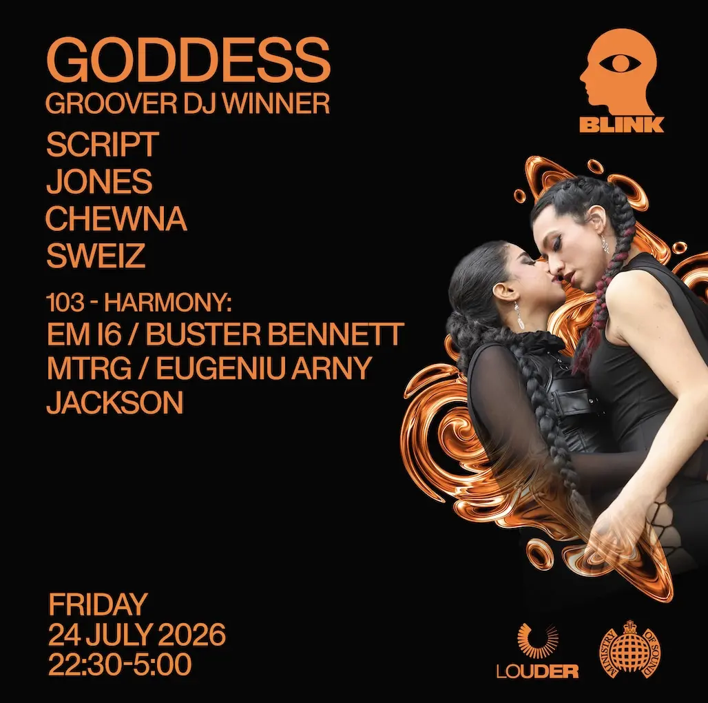Ministry Of Sound - BLINK: SCRIPT, SAM BLACKY, JONES, SWEIZ, GODDESS