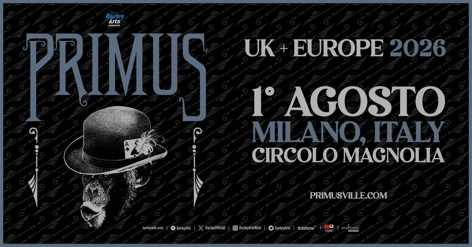 Primus | UK + Europe 2026 | Live in Milan