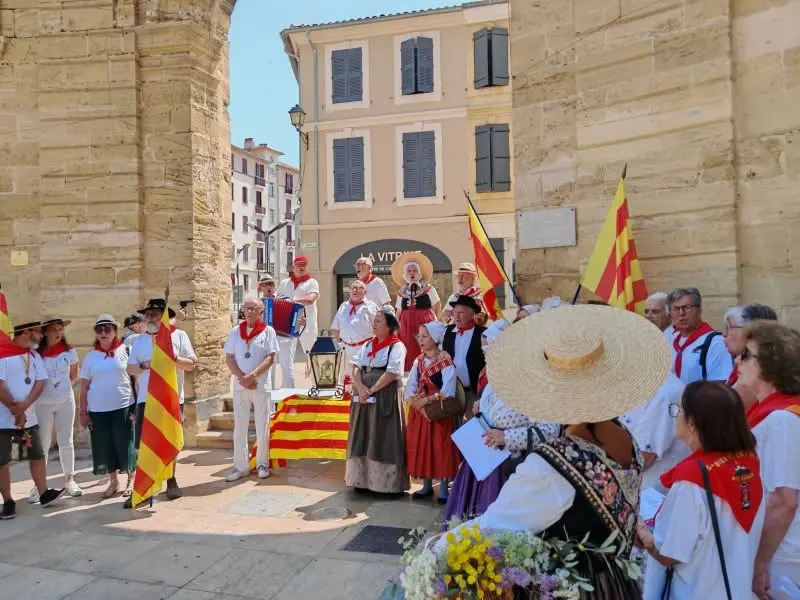 Porteurs de la flamme de la Saint-Jean