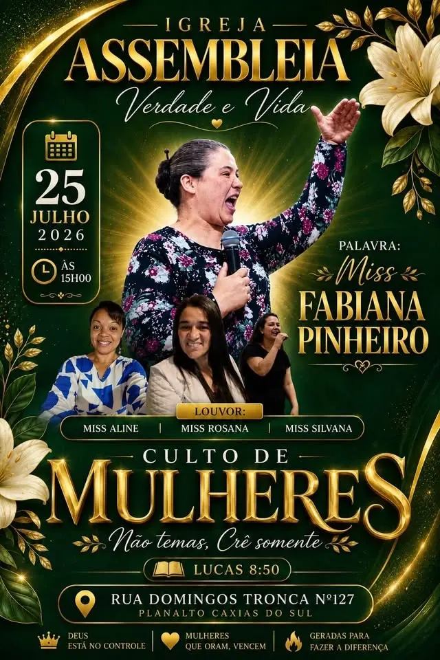 culto de mulheres 