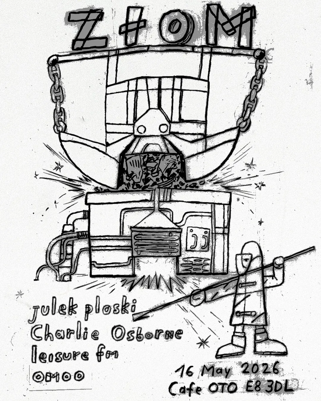 Złom with julek ploski, Charlie Osborne, leisure fm, omoo
