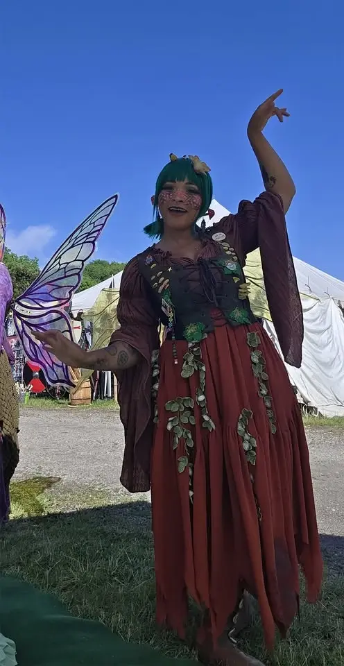 Costumed Figure Drawing Co-op- Teak the Faery