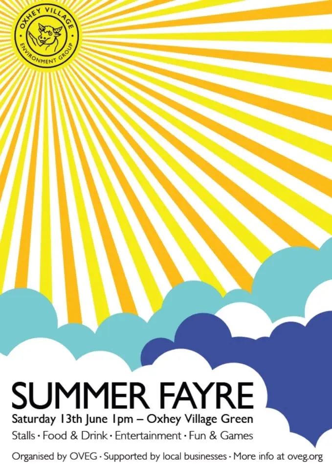 Oxhey Village Summer Fayre 2026