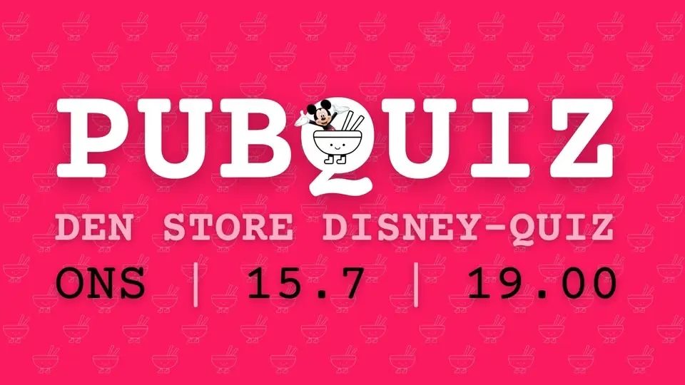 PUBQUIZ - Den Store Disney-quiz