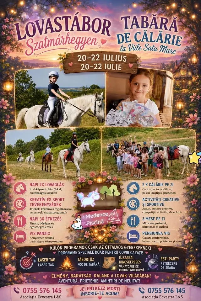 Tabăra de Echitație 20-22 Iulie