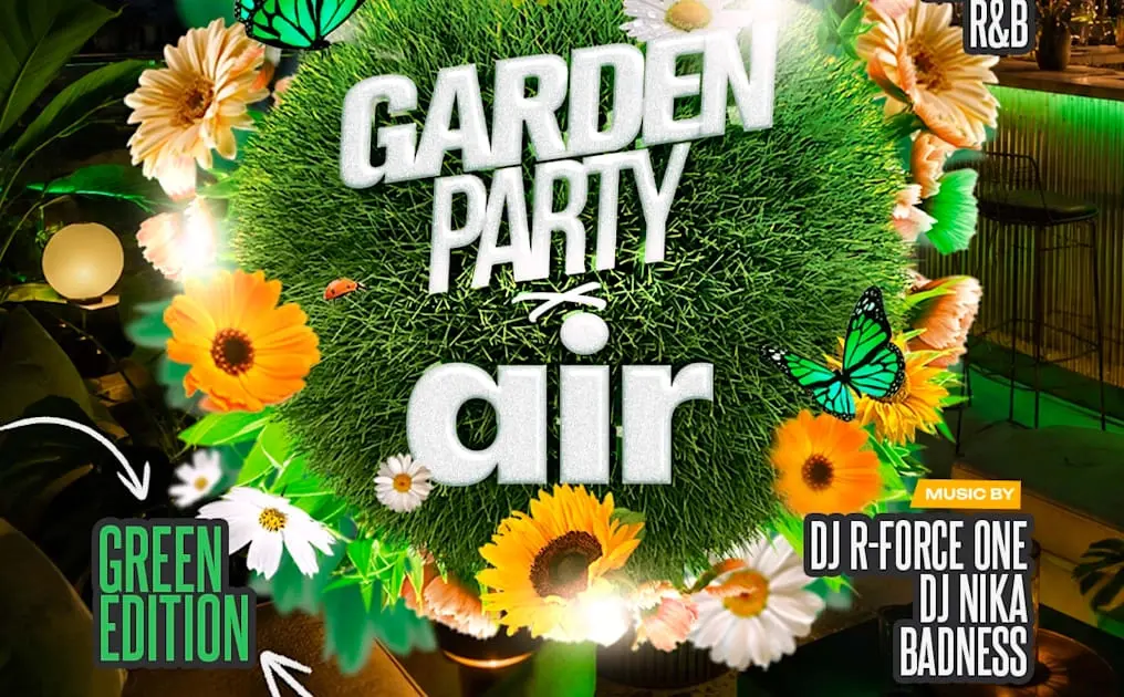Garden Party | Dim 12 Juil | Green Édition - Rooftop
