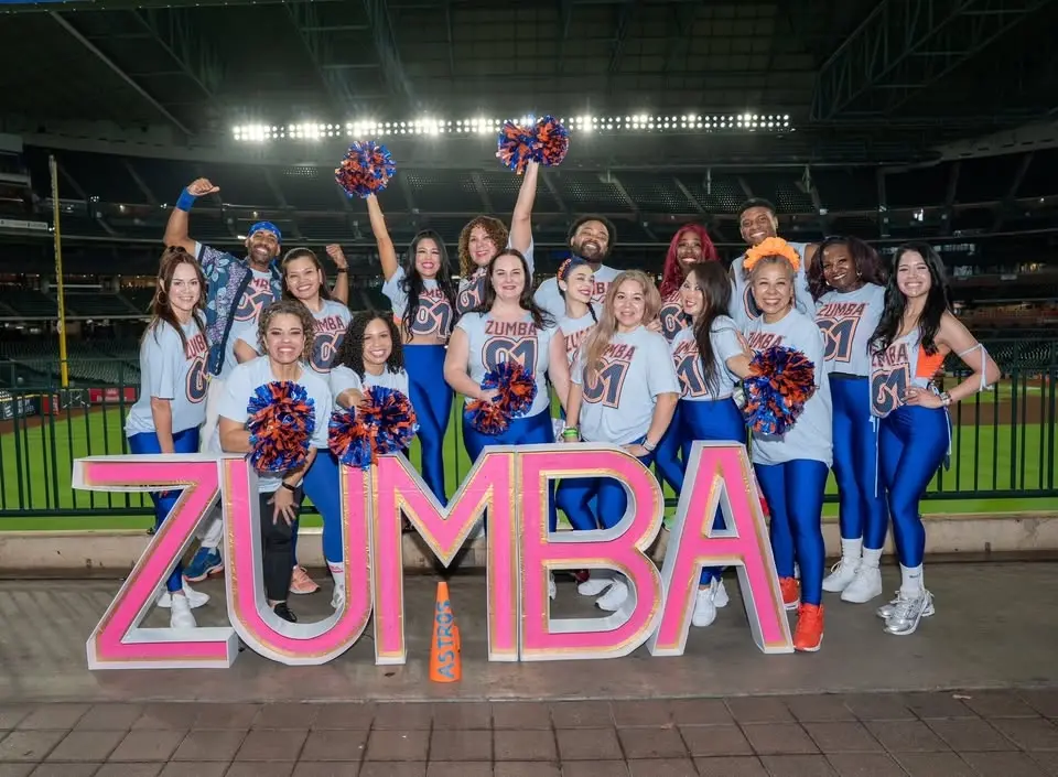 Houston Astros ZUMBA(R) Performance & Masterclass at Daikin Stadium