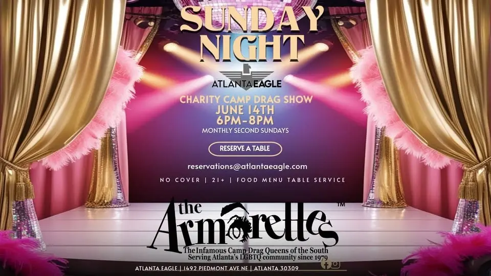 The Armorettes June Monthly Charity Show @Atlanta Eagle 