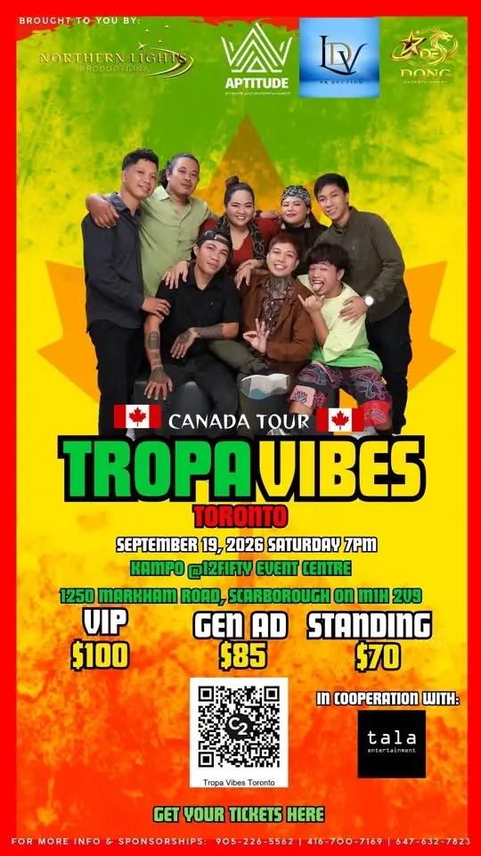 TROPAVIBES LIVE IN TORONTO! 
