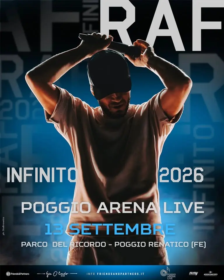 RAF - Poggio Arena Live (Infinito Estate 2026)